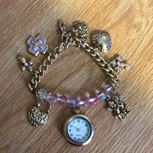 Multiple charms bracelet